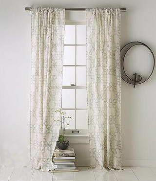 多款棉麻材质窗帘 打造自然主义风格家(组图) 
