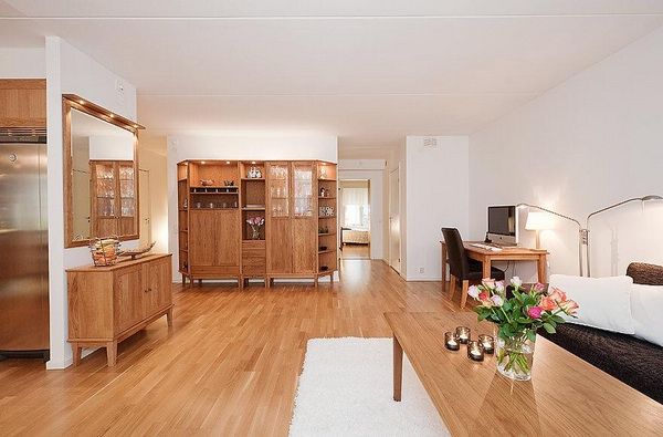 自然清新的生活空间  112平米瑞典公寓 