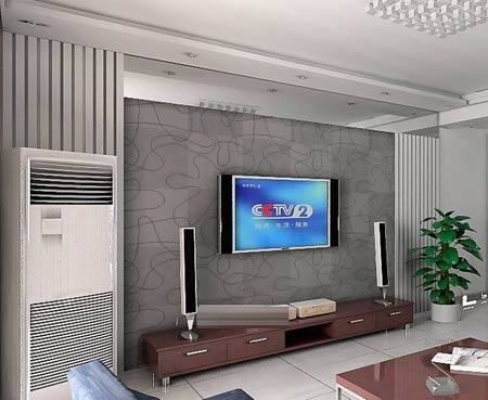 简简单单搞定客厅 59款电视背景墙设计(组图) 