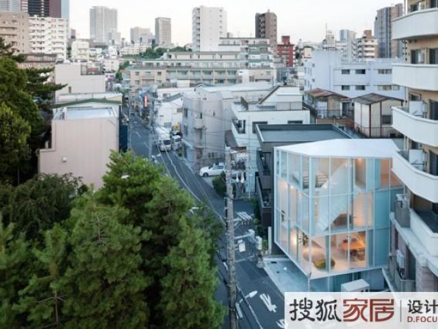 日本东京的螺旋居 三维日式游廊打造趣味宅 