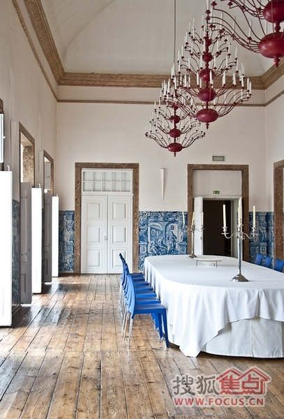 时尚气质的优雅蓝色 西班牙里斯本酒店公寓 