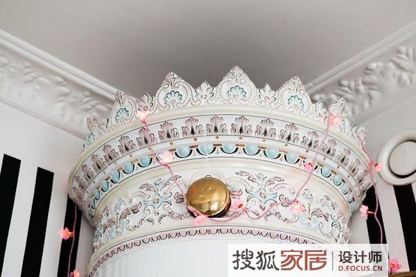 瑞典44平现代简约风格家 黑白条纹的自在窝 