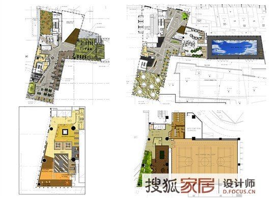 城市加公园住客会所 都市风情下的自然魔法 