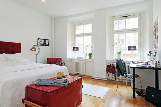 北欧风格 51平方亮丽白领小户型公寓设计(图) 