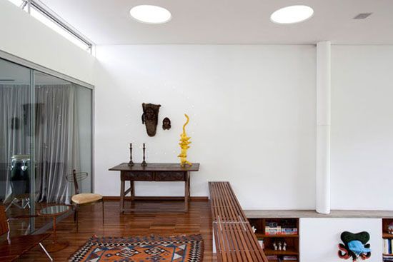 建筑师Pedro巴西圣保罗独特的住宅 简单舒适(图) 