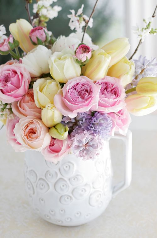 美丽温馨又甜美的粉色花卉室内装饰品(图) 