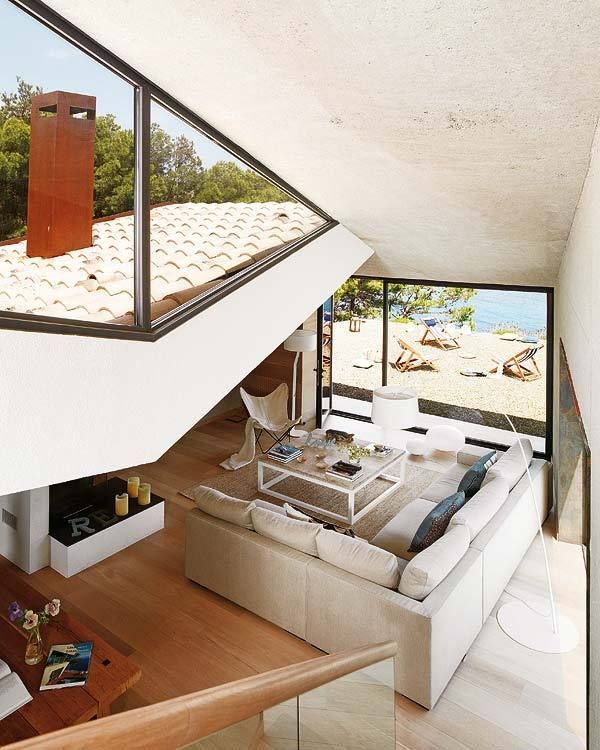 海外风情 安逸和舒适的西班牙两层海景住宅 