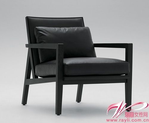  Camerich黑色皮革座椅
