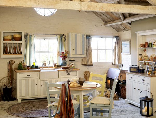 英式田园复古家具造型 源自海边的摩登灵感 