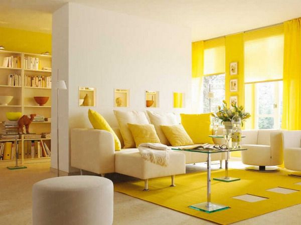 阳光暖居  25个黄色系家居装饰方案欣赏 