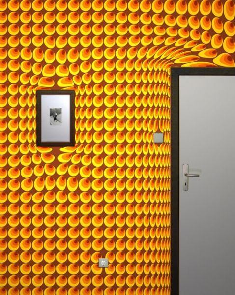 超现实主义3D壁纸：为房间加点乐趣 (组图) 