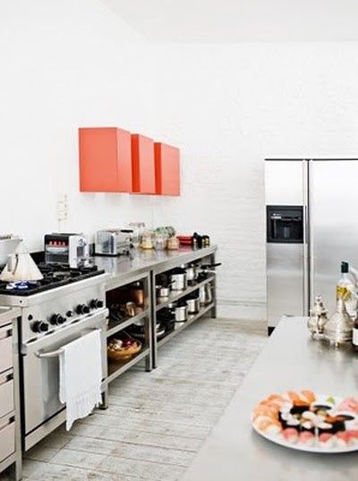 45款工业感厨房设计 激发无穷生活灵感(组图) 