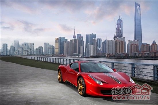 马兴文跨界艺术设计之Ferrari458 Italia中国限量版