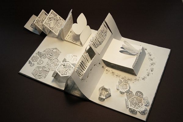 手工大师的创意家居装饰设计 纸上的生命(图) 