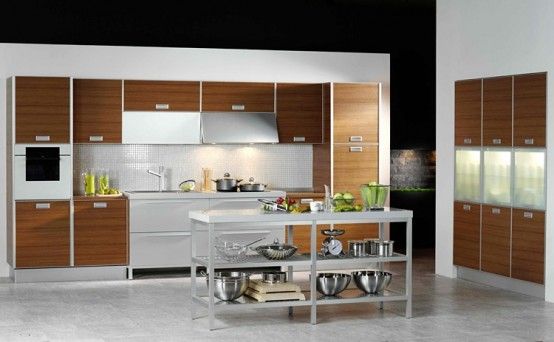 25款现代木质厨房 触摸每一寸质感空间(组图) 