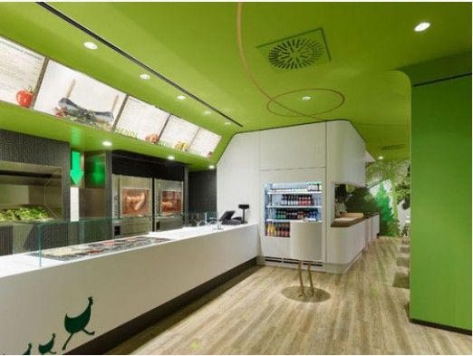 维也纳森林餐厅绿色造环保装修设计（组图） 