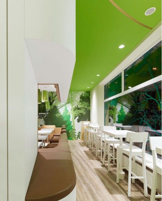 维也纳森林餐厅绿色造环保装修设计（组图） 