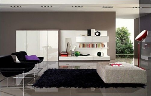 十款现代简约风格起居室装修设计图（组图） 