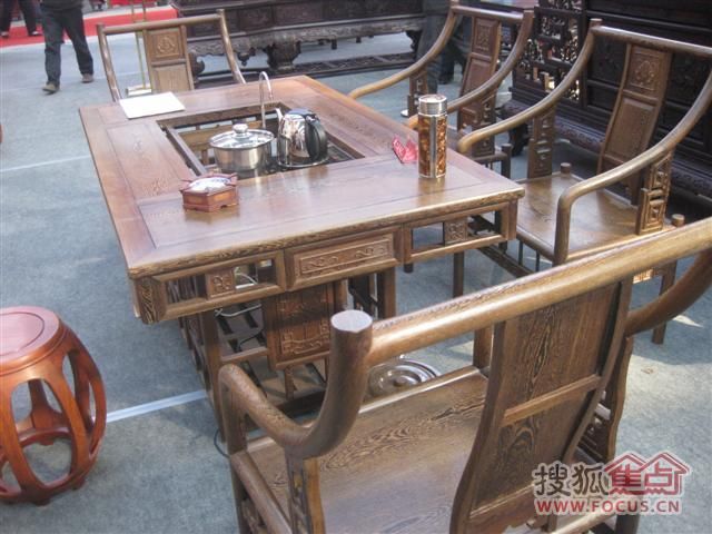 陕西红木家具产品联展 高雅古典的传统艺术文化 