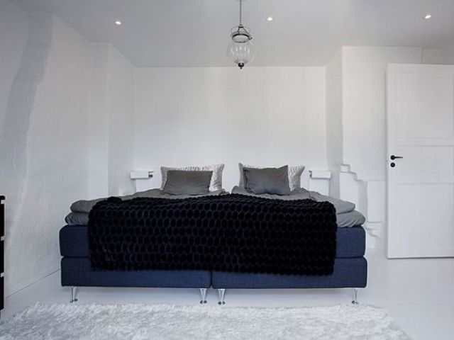 瑞典极简白色公寓 纯色空间的清新诱惑 