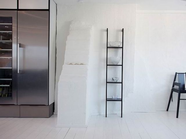 瑞典极简白色公寓 纯色空间的清新诱惑 