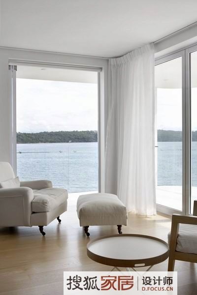 简洁风格的阳光美宅 悉尼Point Piper公寓 