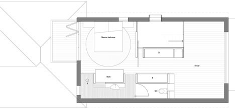 皇后街开放式住宅 节约空间创意悬浮楼梯(图) 