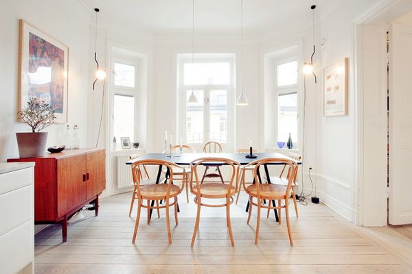 现代北欧简约风 美妙的斯德哥尔摩公寓(组图) 
