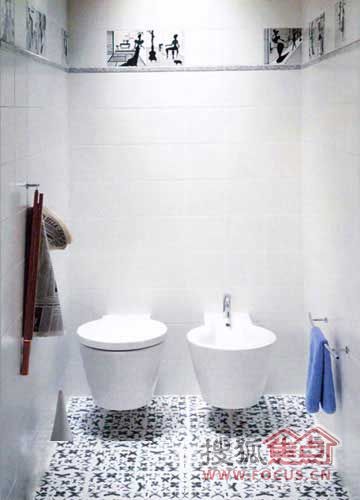 摆脱平庸拒绝平淡 浴室瓷砖16种新式铺贴法 