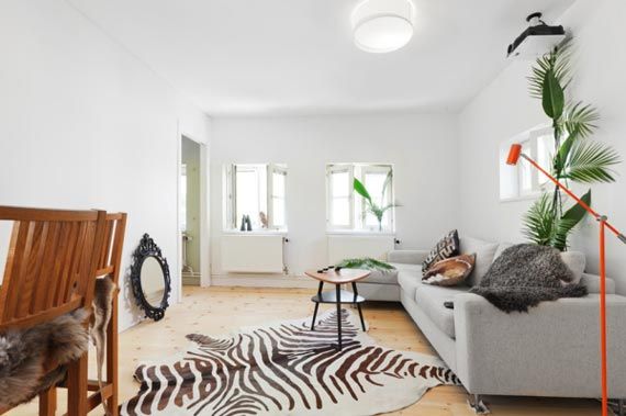 43平米清新小户型的瑞典小宅院装修（组图） 