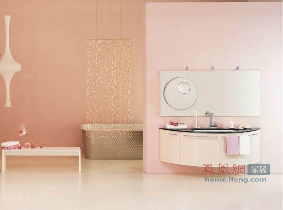 去繁从简的现代设计 用幻想装饰浴室空间 