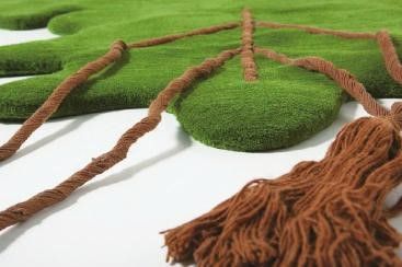 最新设计的一款植物性地毯 让自然住你家(组图) 