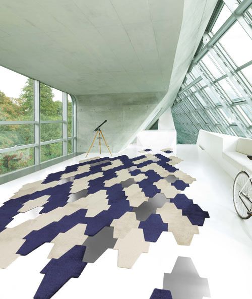 德国创意地毯设计 与落地窗完美搭配(组图) 