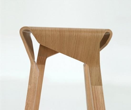 Naoshima系列家具设计 胶合板凳子(组图)  