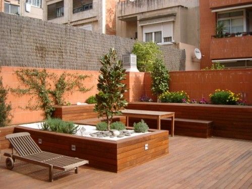 木板装饰的28种方案 打造你的私属花园 