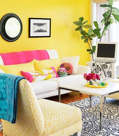 玩转色彩主义 6个全新的客厅家具配色方案 
