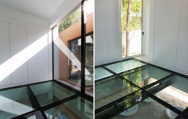 玻璃桥链接两个空间 远离都市的伊朗夏季别墅  