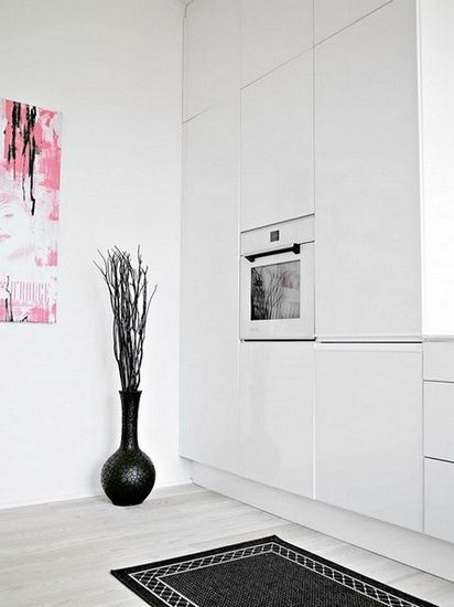 色放 哥本哈根前卫黑白配色公寓设计（组图） 