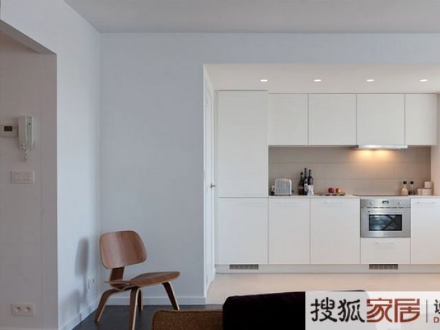 50平米白色气质优雅公寓 惬意温馨的小家 