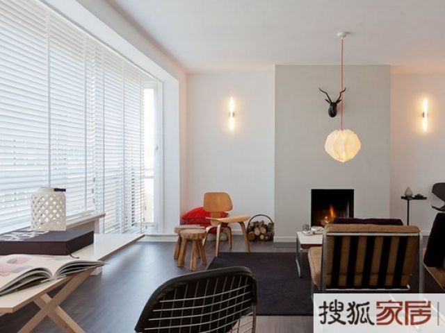 50平米白色气质优雅公寓 惬意温馨的小家 