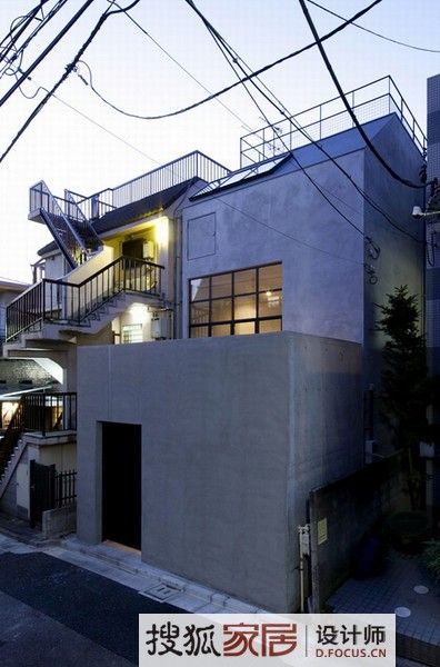 日本东京滑板公园住宅设计 在室内挑战极限 