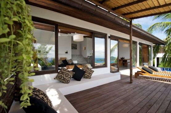 创造一个休闲空间 热带风情别墅的浪漫（图） 