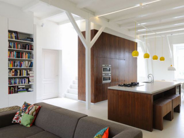 极致简洁的魔力 荷兰公寓室内设计欣赏（图） 