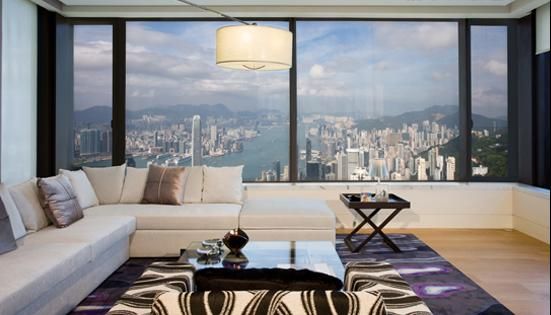 跟香港豪宅学家居装饰 维多利亚海景成点缀 
