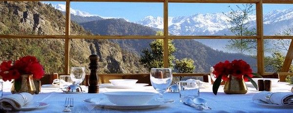流行风格 喜马拉雅山的半山小屋 360°LETI 