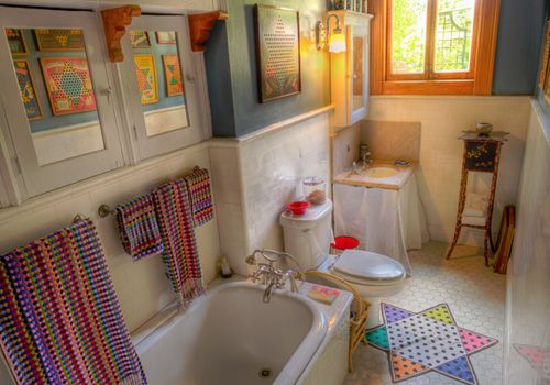 30款创意小浴室设计 有限空间超强收纳(组图) 