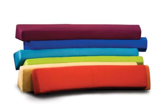 彩虹天堂软垫座椅沙发(组图) 