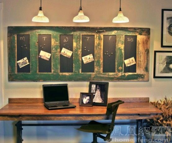 斑驳油漆铁艺编织 迷人的复古soho办公室（图） 