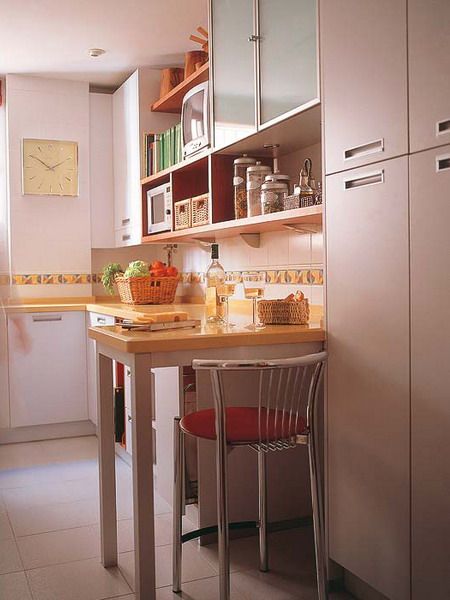 巧妙设计 30个小户型厨房空间用餐方案(组图) 