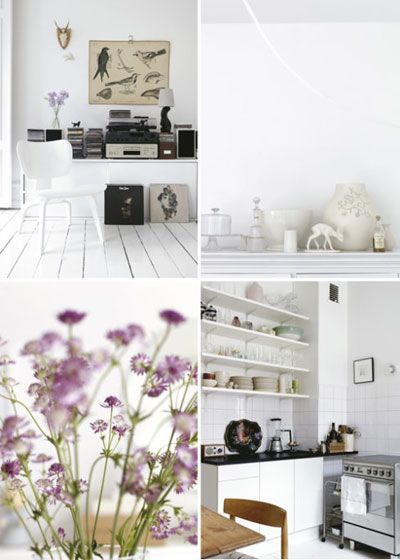 白色+紫色 MM大爱的梦幻又温馨公寓(图) 